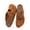 orange, variant on new women's buckle clogs and mules potato shoes cross strap sandals soft sole genuine leather slippers lazy shoes
