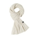thumbnail image 1 of Jsaierl Womens Winter Thick Cable Knit Wraps Chunky Long Warm Shawls Scarf Solid Color Soft Cold Weather Scarves, 1 of 2