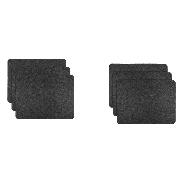 6 Pcs Tapis Résistant à la Chaleur pour Comptoir Protecteur de Chaleur Tapis Non Résistant à la Chaleur Coussins Chauds de Cuisine pour Mélangeur