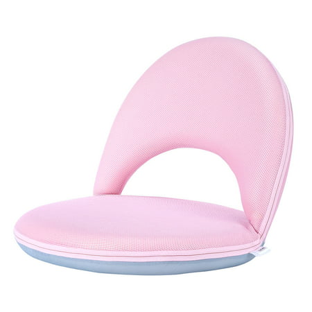 Floor Chair Multiangle Adjustable Backrest Cushioned Recliner Back Support Seat For Breastfeeding Gaming Reading Meditation Small Size