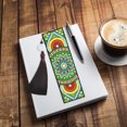 thumbnail image 4 of Cuadros Decorativos 5D DIY diamante pintura marcapáginas Mandala mosaico borla libro manualidades (F Tmvgtek embutido en tela, 4 of 8