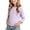 Purple Long Sleeve Henley Shirts for, variant on JOANKDMI Long Sleeve Henley Shirts for Girl 2 Ribbed Button Down Casual Pullover Tops Fall Winter Basic Tees School Clothes Fashion Activewear Slim Fit Soft Comfy Blouse