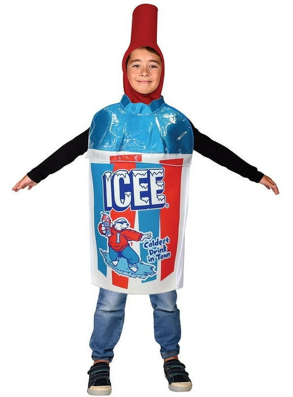 ICEE Blue Raspberry Tunic Unisex Halloween Kids Costume Child Size 7-10, by Rasta Imposta