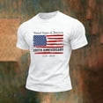 thumbnail image 3 of WAYUTE Men's 250th Anniversary USA Shirt National Flag Colors Patriotic Graphic Short Sleeve Commemorative Tee Casual 4th of July T-Shirts, 3 of 3