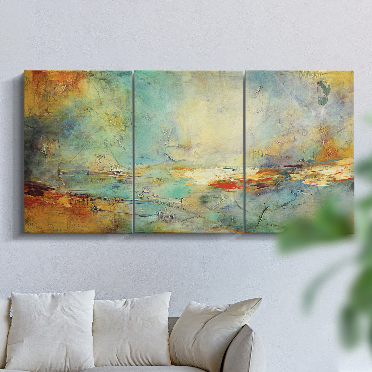 Wexford Home Eternidad - 32" x 64" Multi-Piece Canvas Art, Ready to Hang