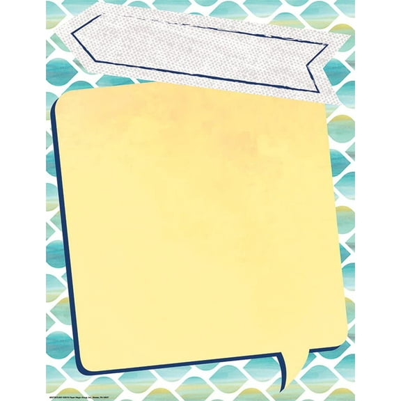 Eureka Confetti Splash Welcome Greeting Board 17 '' x 22 ''