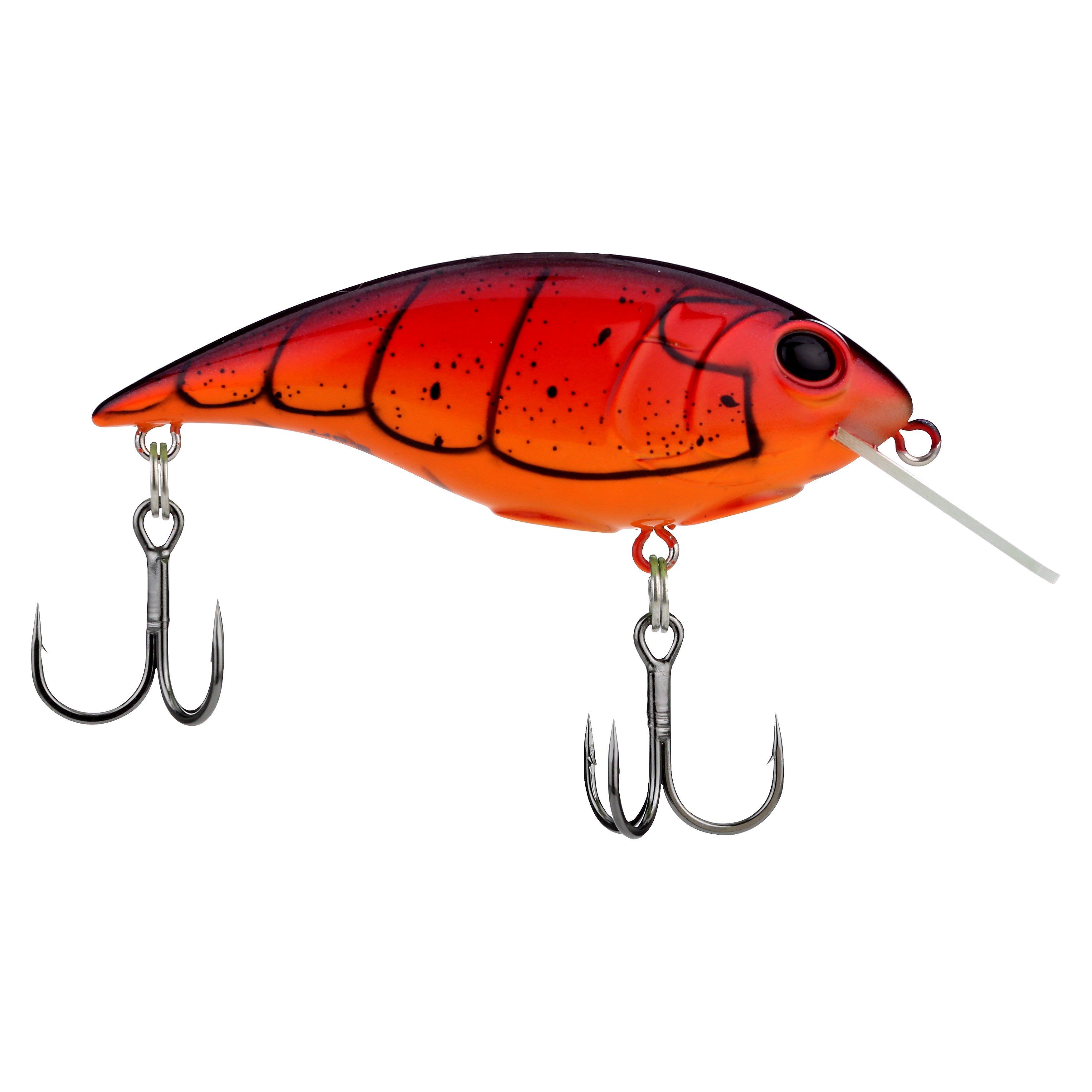 Shallow Money Badger Fishing Crankbait, 2.75 in, Special Red Craw