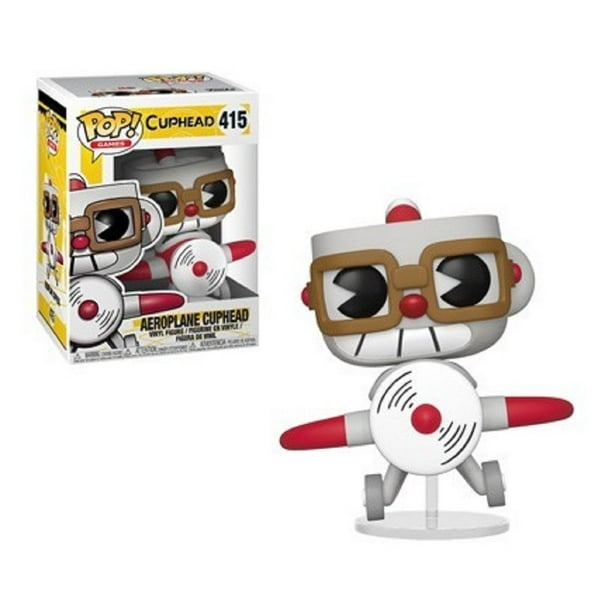 Funko POP - Aeroplane Cuphead - Cuphead S2 - Vinyl Collectible Figure - Walmart.com - Walmart.com