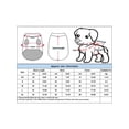 thumbnail image 2 of Cat Dog Pajamas Pjs Vest Puppy Kitten Pets Clothes Apparel Jumpsuit, 2 of 6