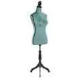 thumbnail image 1 of Maniquí Torso Femenino Onof MTFAT Afelpado Con Base de Madera De Altura Ajustable Onof Color Azul, 1 of 5