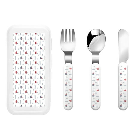 

Daiia Colored Sail Boats for Stainless Steel Kids Silverware Set - Children’s Utensil Set - Children s Knife Fork And Spoon Set - Metal Kids Cutlery Set