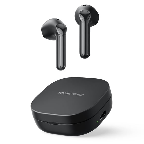 Auriculares inalámbricos Truefree A1 Bluetooth 5.0 con 4 micrófonos, 18 horas de reproducción