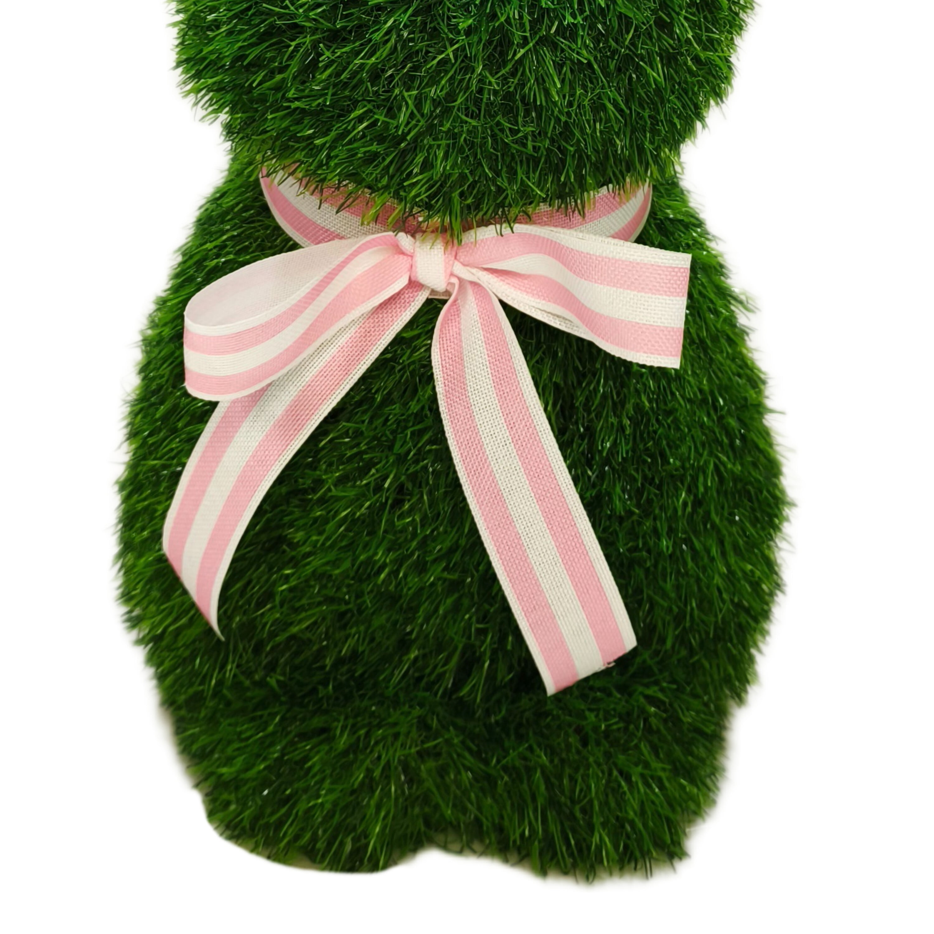 Faux Grass Sitting Bunny Tabletop Decoration, 24.5", Easter by Way To Celebrate