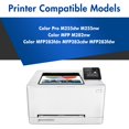 thumbnail image 2 of Juego de 4 cartuchos de tóner compatibles con HP 206X High Yield, 2 of 6