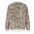 thumbnail image 4 of IROINID Veste à Fermeture Éclair pour Femmes à Manches Longues Outwear, T-Shirt Rond et en Vrac, 4 of 6