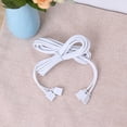 thumbnail image 2 of SHISUYAN LED Strip Connector Extension Cable Cord 4 RGB Extension Cable LED Strip Light Extension Cable for SMD 5050 3528 RGB LED Strip Light, 2 of 8