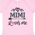 thumbnail image 4 of Inktastic Mimi Grandma Loves Me Girls Baby Bodysuit, 4 of 5
