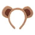 thumbnail image 1 of Bonita diadema con orejas de oso de peluche, accesorio para el pelo de oso, accesorio para disfraz, diadema mullida para mujeres y niñas, 1 of 7