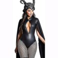 thumbnail image 3 of Conjunto De Disfraces De Reina Malvada Negra con Diadema, Disfraz De Cosplay De Halloween-i, 3 of 5