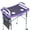 Purple, variant on Soaids Mobility Walker Tray for Seniors with Pouch and Non-Slip Pad, Lightweight Durable Food & Drink Table, Compatible with 10210-1 Model Walker