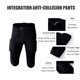 thumbnail image 4 of Pantalones de seguridad para entrenamiento de rugby Ropa deportiva anticolisión Pantalones de fútbol americano para jóvenes y hombres Equipo de protección para rugby, 4 of 5
