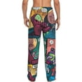 thumbnail image 3 of Comedy Invader Zim Men's Pajama Pants With Pockets Lounge Fashion Cozy Daily Sleep Pants Sleepwear, 3 of 8