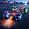thumbnail image 2 of Coche de control remoto Qryselen RC Cars 360° Flip 2.4 Ghz 4WD rojo, 2 of 8
