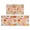 Pioneer Flower Floral, variant on Pioneer Flower Floral Print Pattern Kitchen Rugs Sets Of 2, Anti Fatigue Non Slip Washable Floor Mats for Kitchen Sink Laundry, 17X30 Inch 17X47 Inch