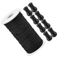 thumbnail image 2 of Blinds Pulling String Replacement Parts For Indoor Curtains Classic Black Decorative 1 Set, 2 of 4