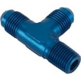 thumbnail image 2 of Aluminum Flare to Pipe Tee on Run Fitting, AN6 to 1/4 Inch NPT, 2 of 6