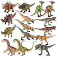 thumbnail image 4 of Toys Building Sets Dinosaur Figure Model Green Parasaurolophus Dinosaur Toys for Creative Play Kids Birthday Party Single Pack, 4 of 9