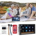 thumbnail image 1 of PEONAVET A Radio A Radio Lecteur MP5 BT pour Voiture 7 Po Multilingue Lecteur Audio et Vidéo Multifonction pour Voiture, 1 of 1