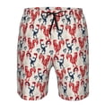 thumbnail image 4 of Naloa Roosters Men's Beach Shorts, Surfing shorts, Swim trunks, Quick Dry Swim Trunks for Surfing Beach Fun - XX-Large, 4 of 9