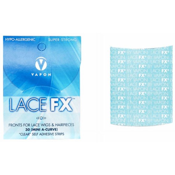 VAPON LACE FX Mini A Curve Fronts for Lace Wigs & Hairpieces 30 Strips