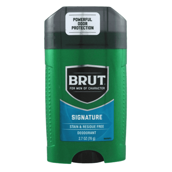 Brut Deodorant 2.7oz Oval Solid Classic Scent