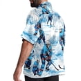 thumbnail image 3 of Ice Hockey Men's Casual Button Down Short Sleeve Hawaiian Printed Summer Beach Shirts, 3 of 6