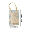 thumbnail image 2 of COM1950s Bear Towel, Novelty Gift Towel for Adults, Soft and Durable Fleece Towel with High Absorbency, Machine Washable for Easy Care, Versatile Use As Hand Towel or Decorative Item, 2 of 4