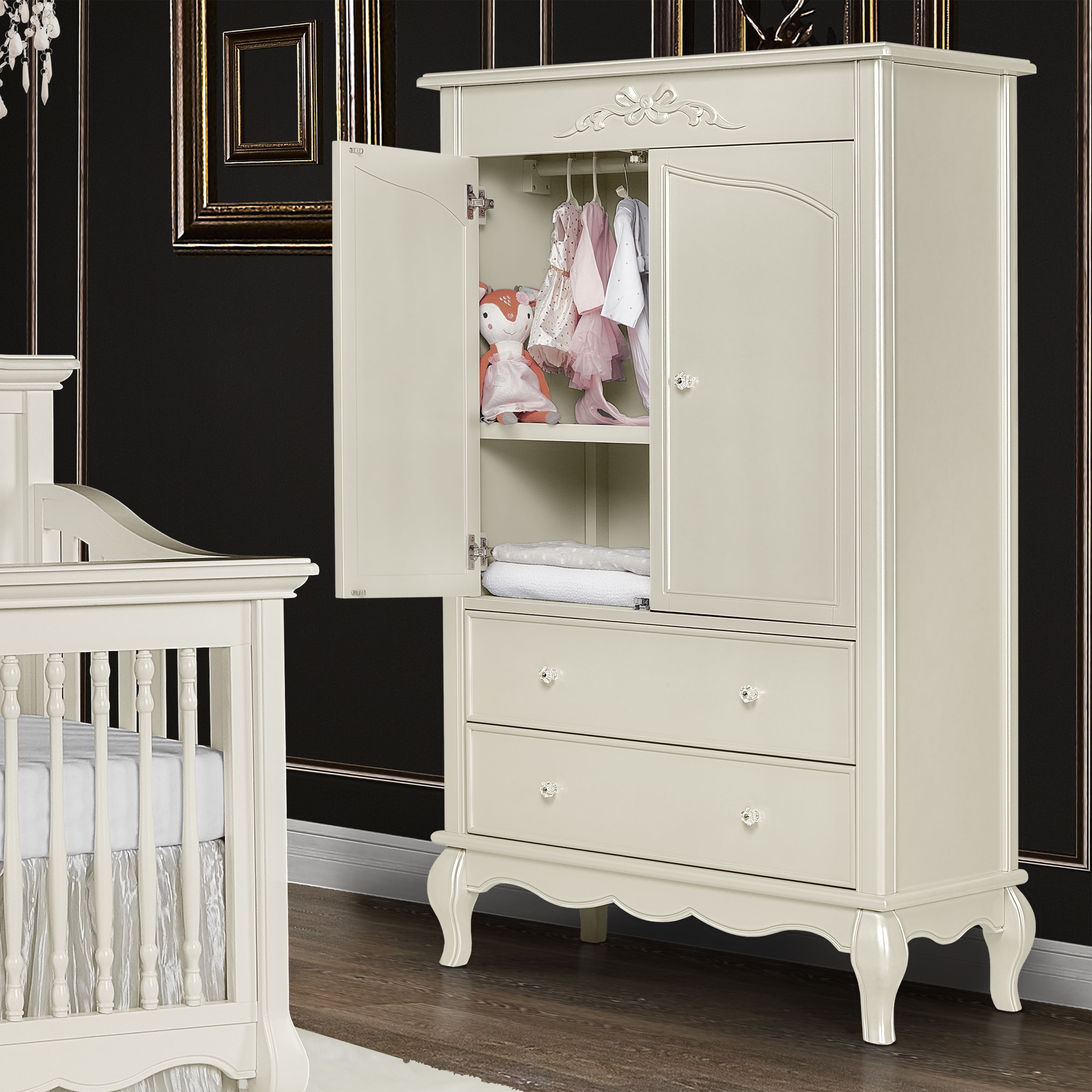 evolur Aurora Armoire Frost Walmart