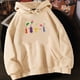 thumbnail image 2 of Sudadera con capucha Pikmin para mujer, estética Y2K, sudadera con capucha Y2K, ropa gótica femenina, 2 of 4