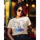 thumbnail image 4 of Camiseta OUMASK Magical Kingdom Magic Castle Graphic para mujer, 4 of 6