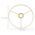 thumbnail image 3 of Shisuyan Support de Lampe Doré 2 Pcs 5.9X5.9X0.4In, 3 of 8