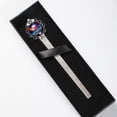 thumbnail image 4 of Galactic space Vintage Silver Lace-Edged Book Mark, Book Marks, Reading Accessories: a Gift for Readers and Book Lovers, 4 of 5