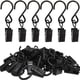 thumbnail image 1 of Ganchos en forma de S de acero inoxidable, 50 clips para colgar luces de fiesta, perchas para fotos, tiendas de campaña, exhibición de arte, patios de jardín, decoración interior y exterior, 1 of 7