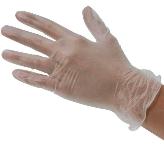 Shamrock Powder-free Clear Vinyl Exam Gloves (Case of 1000)