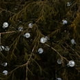 thumbnail image 3 of LumaBase Solar Powered String Lights with Faceted Balls (White), 3 of 9