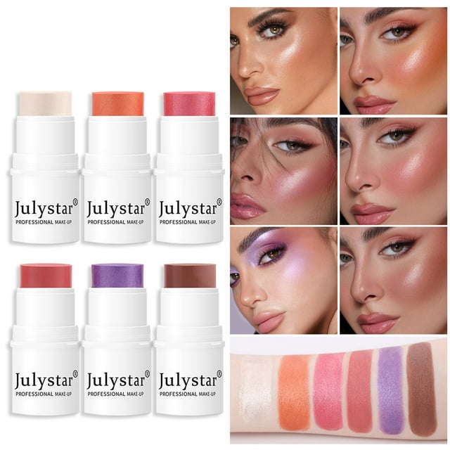 Up to 70% Off! Gspmoly Blush Makeup, Highlighting Rouge Powder Blusher Blusher Cream Matte Blusher Stick Blusher Cream Blush