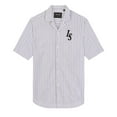 thumbnail image 1 of Lyle & Scott Mens Pinstripe Revere Collar Shirt, 1 of 5