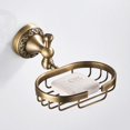 thumbnail image 5 of Wall-mounted soap dish, antique soap dish with electroplating process, solid bra, 5 of 5