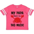 thumbnail image 3 of Inktastic My Papa Loves Me gift Boys or Girls Toddler T-Shirt, 3 of 5