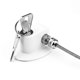 thumbnail image 3 of Cerradura para refrigerador, cerradura de aleación de zinc con pegamento, kit de cerradura para puerta, cerradura de seguridad autoadhesiva a prueba de niños con llave (1 pieza blanca), 3 of 5